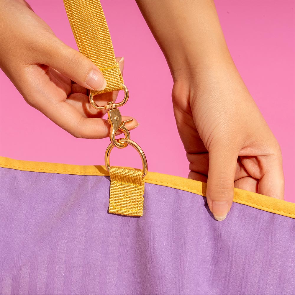 Veilige Hondenautostoel - Schaakbordstijl