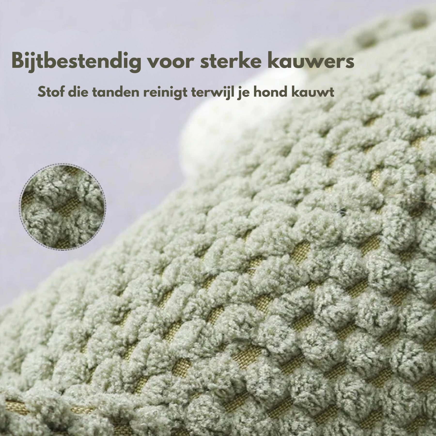 ChewChamp - Groot Pluchen Hondenknuffel voor Sterke Kauwers